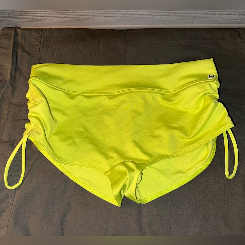 VS PINK Neon Active Swim Shorts